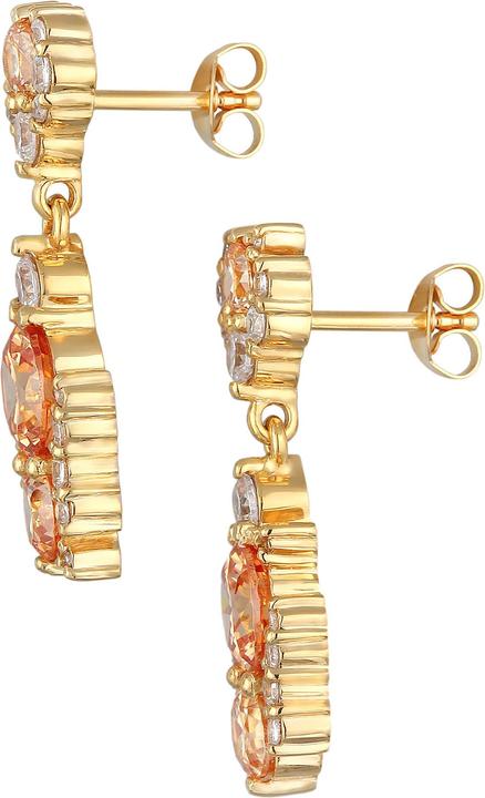Produktbild Elli Kristall Ohrhänger (Zirkonia, 925 Sterling Silber vergoldet)