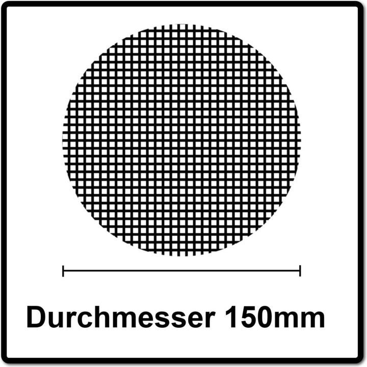 Produktbild Mirka ABRANET Schleifscheiben Grip 150mm P180 50 Stk. ( 5424105018 ) (P180)