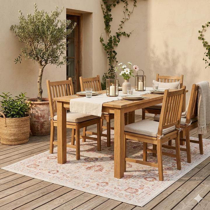 Produktbild Pergamon Indoor Outdoor Teppich Lagos Vintage (200 x 140 cm)