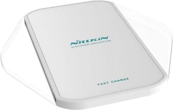 Image du produit Nillkin Kit 2 en 1 haut-parleur Bluetooth IPX4 et pad de chargement sans fil Qi (5 h, Fonctionnement sur batterie)