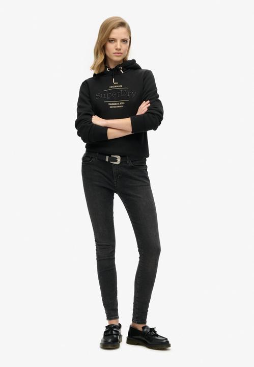 Image du produit Superdry sweatshirt à capuche luxe metallic logo (XS)