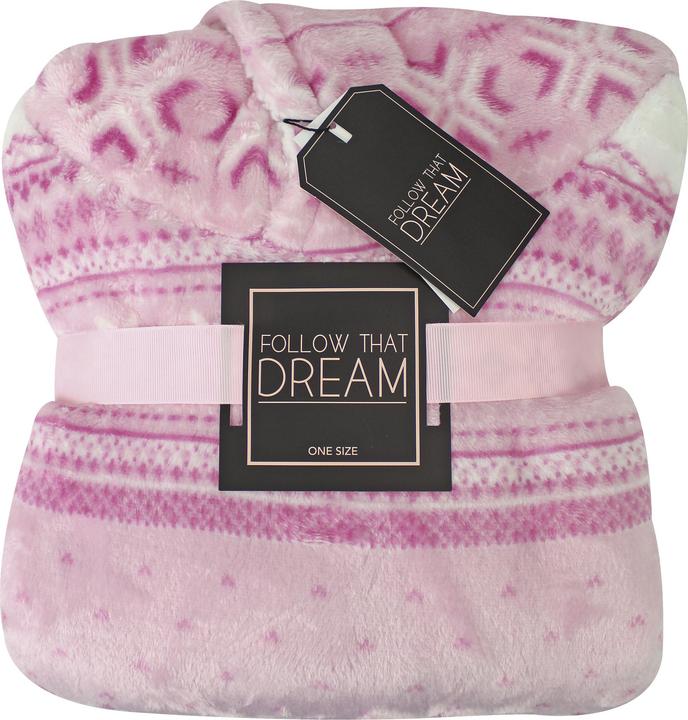 Produktbild Sleep Snob Fleecegefütterter Kapuzenpullover für (One Size)