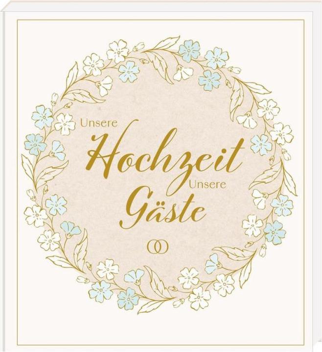 Actual product image Hochzeitsgästebuch - Unsere Hochzeit (25.60 x 23.50 cm)