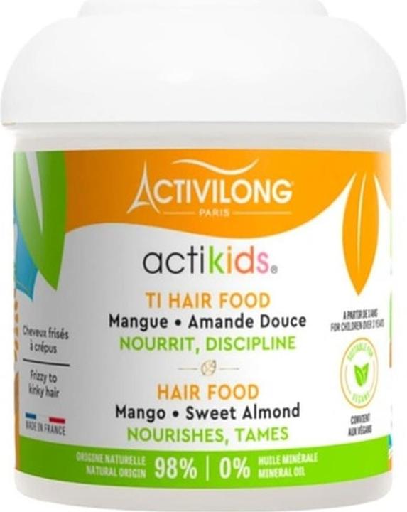 Immagine prodotto Activilong Actikids Ti Hair Food with Mango and Sweet Almond 100ml (100 ml)