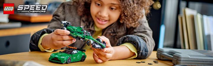 Actual product image LEGO Aston Martin Safety Car & AMR23 (76925, LEGO Speed Champions)