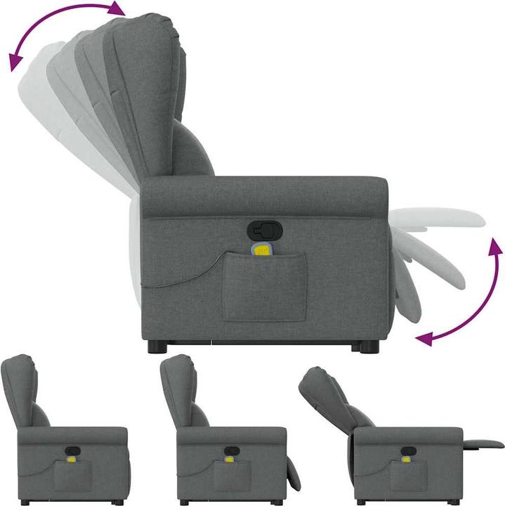 Image du produit vidaXL Massagesessel mit Aufstehhilfe