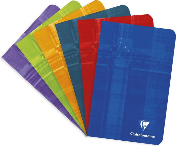 Produktbild Clairefontaine Notizheft mit Lineatur (11 x 17 cm, Kariert, Harter Einband)