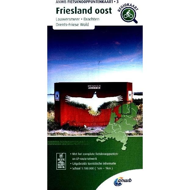 Knoop 3 Friesland oost 100T, Landkarte