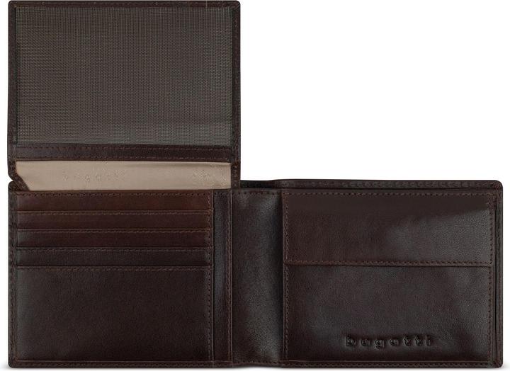 Actual product image Bugatti Neaples Geldbörse RFID Schutz Leder 12 cm