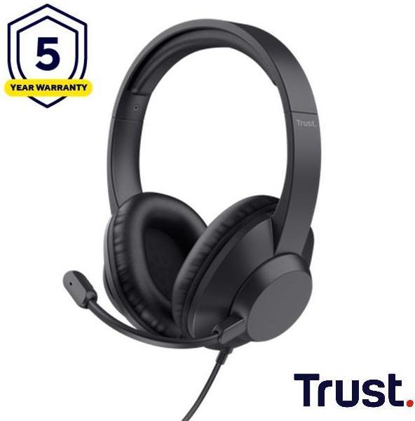 Actual product image Trust Ayda Max USB Stereo Headset (Cable, USB-A)