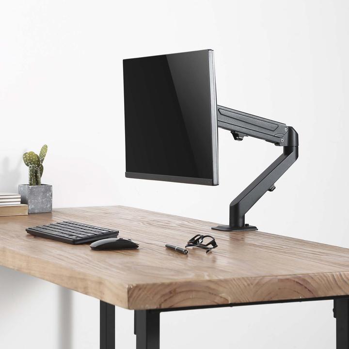 Immagine prodotto Wiltec Supporto per monitor Monitor a pressione a gas da 17-27 pollici da tavolo VESA (Tavolo, 27")