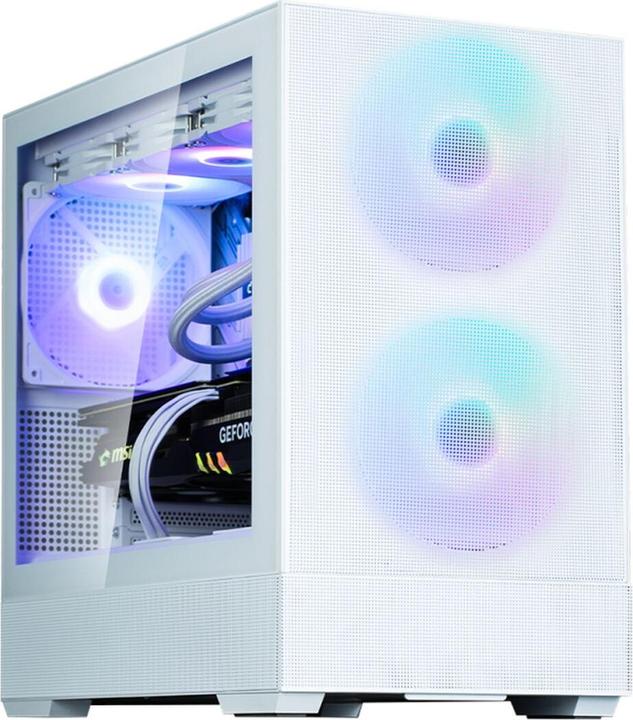Produktbild Zalman P30 AIR White, ARGB Fan x3 (Mini-ITX, mATX)