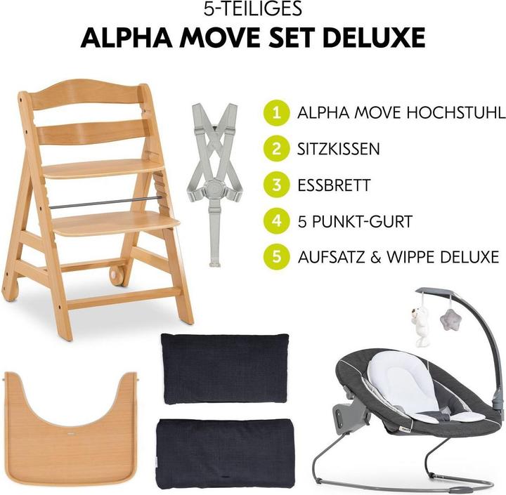 Immagine prodotto Hauck Set di mosse Alpha (Seggiolone)