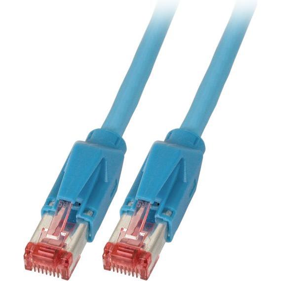 EFB Elektronik Patchkabel S/FTP, Cat., TM21, Dätwyler 7702 (S/FTP, CAT6a, 0.50 m), Netzwerkkabel