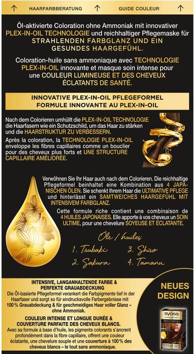 Produktbild Syoss Oleo Intense (6-76 Warmes Kupfer)