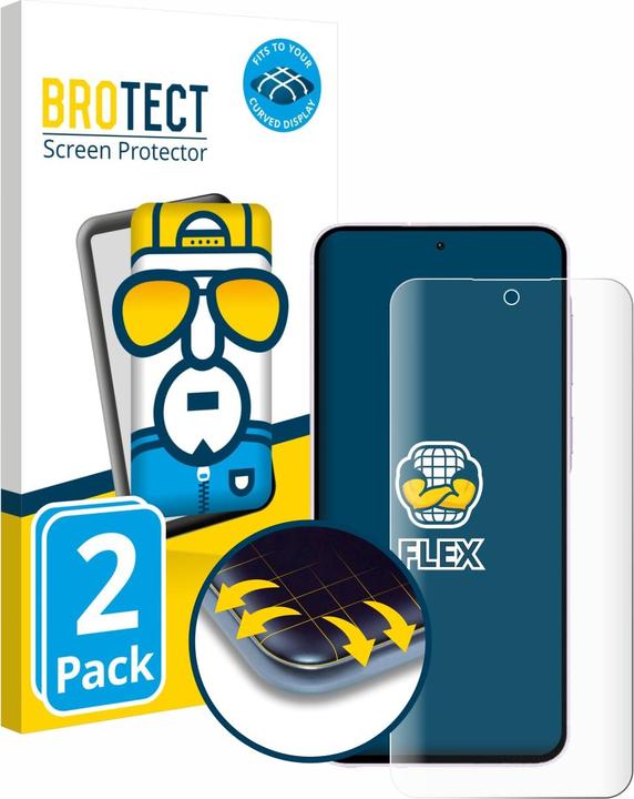 Actual product image BROTECT Full-Screen Protector (2 Piece, Samsung Galaxy A56)