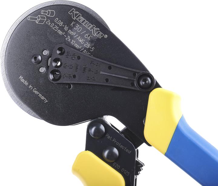 Produktbild Klauke Ratchet hand tool for cable end sleeves (215 mm)