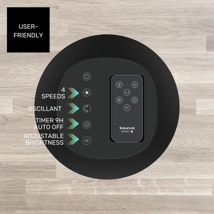 Immagine prodotto Taurus Turmventilator mit Fernbedienung (55 dB)