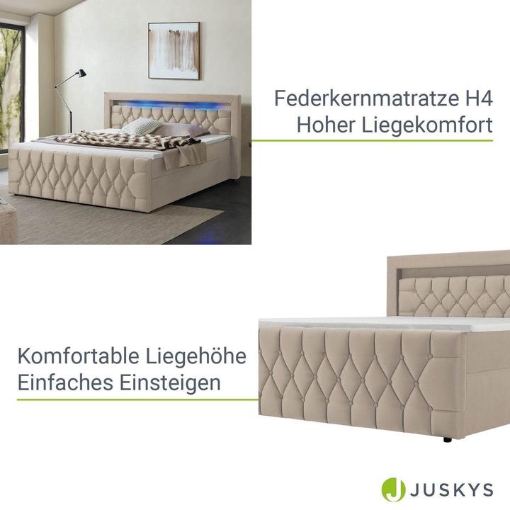 Immagine prodotto Juskys Leona (200 x 180 cm)