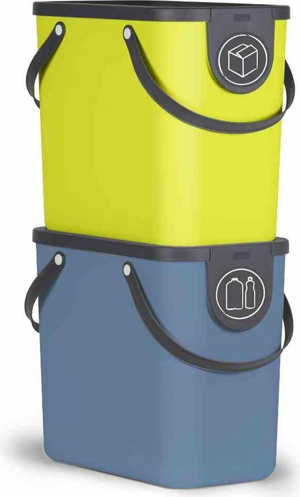 Image du produit Rotho Poubelle ALBULINO, 25L, jaune sp. (25 l)