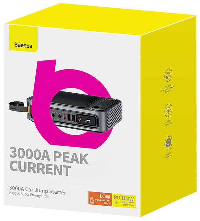 Image du produit Baseus Démarreur Car Jump (3000 A, 26800 mAh)