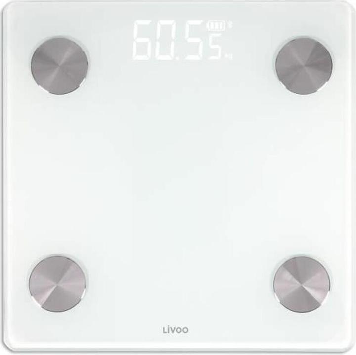 Actual product image Livoo Connected impedancemeter scale (180 kg)