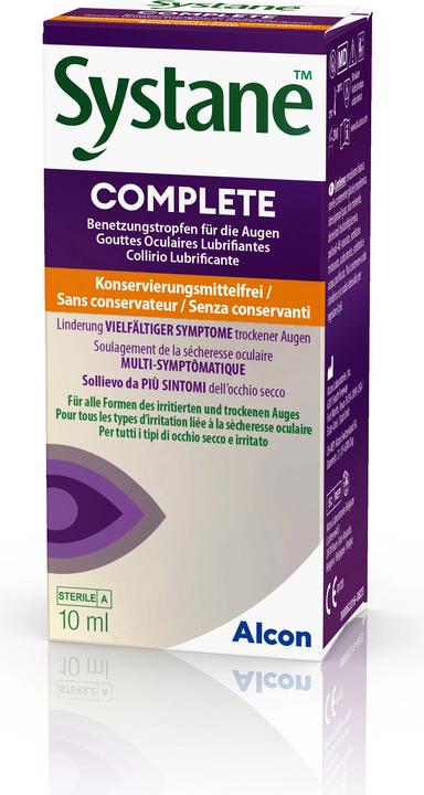 Systane Complete Benetzungstropfen (10 ml, Complete ohne Konservierungsmittel 10 ml)