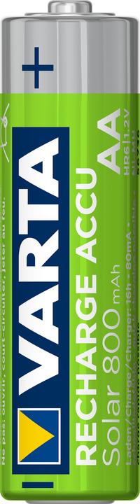 Actual product image Varta Recharge Accu Solar (2 pcs., AA, 800 mAh)