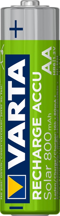 Image du produit Varta Recharger Accu Solar (2 pcs, AA, 800 mAh)