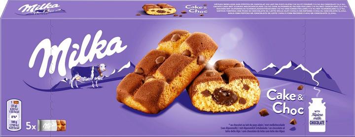 Image du produit Milka Cake & Choc (5 pcs, 175 g)