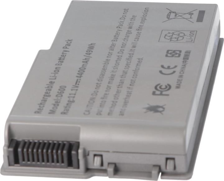 Actual product image Dell Akku Inspiron 500M, 600M, Latitude D500, D510M (2600 mAh)