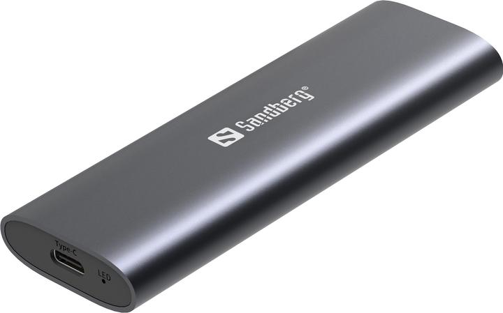 Sandberg Boîtier USB 3.2 pour SSD M.2+NVMe (M.2 2230, M.2 2242, M.2 2260, M.2 2280, M.2)