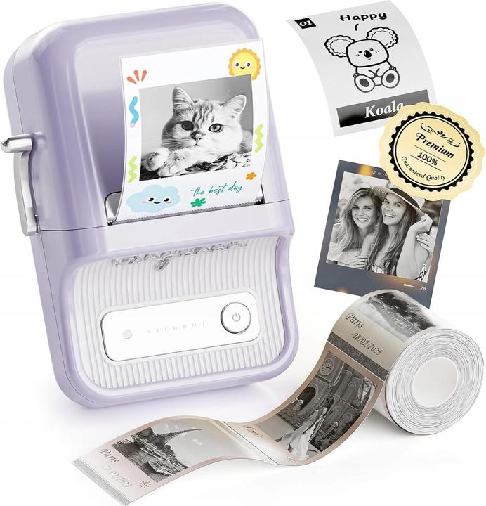 Produktbild Niimbot B21 Pro Portable Label Printer (purple) (203 dpi)