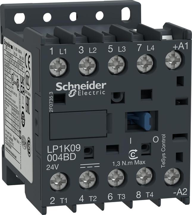 Produktbild Schneider Electric Schütz 4-polig 4S 20A 24VDC