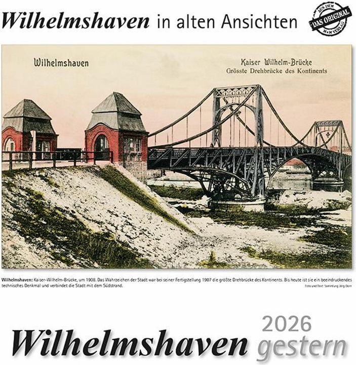 Produktbild Wilhelmshaven gestern 2026 (Deutsch)