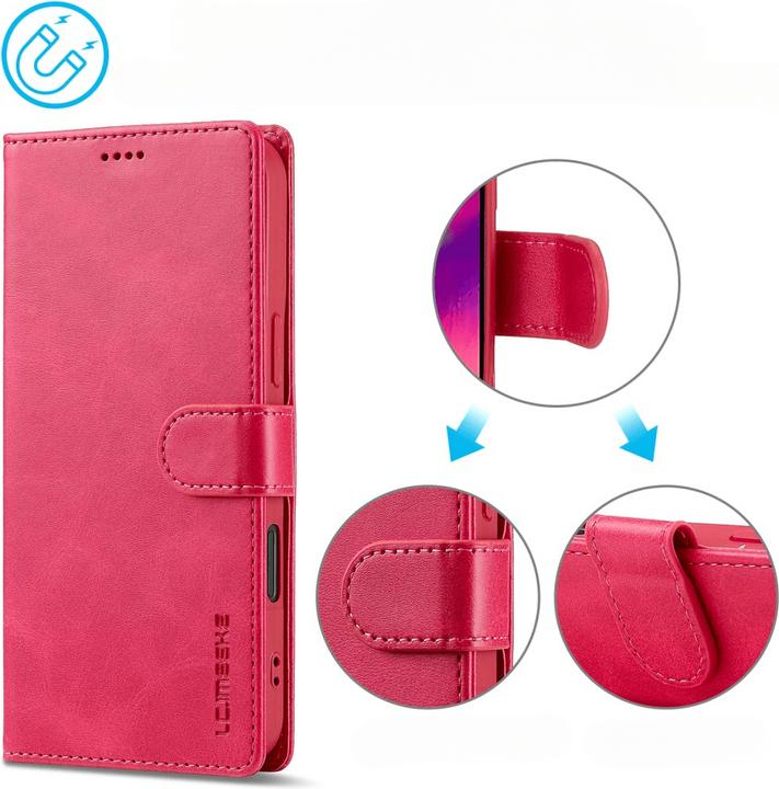 Produktbild Cover-Discount iPhone 16 Plus - LC.IMEEKE Leder Etui Hülle (Apple iPhone 16 Plus)