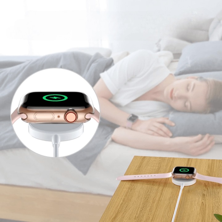 Actual product image Cover-Discount Apple Watch 10 - 46mm - Rubber protective case transparent