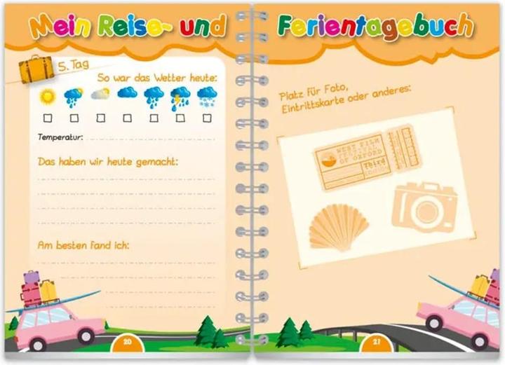 Produktbild Mein Reise- und Ferientagebuch (Deutsch, 2016)