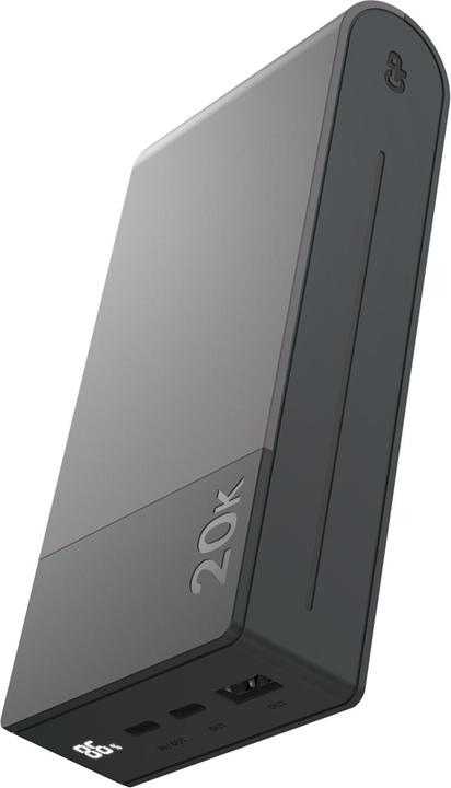 Immagine prodotto GP Batteries GP PowerBank M2+ 20C 20000mAh 2xUSB-C/1xUSB-A indicatore LED nero (20000 mAh, 22.50 W, 74 Wh)