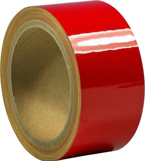 Image du produit RND Ruban de marquage réfléchissant, 50mm x 10m, rouge (50 mm)