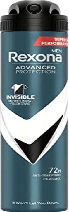 Image du produit Rexona Advance 200 Men Déodorant Invisible (Spray, 200 ml)