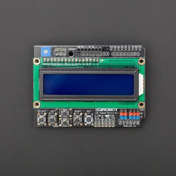Immagine prodotto DFRobot 1602 Schermata tastiera LCD per Arduino