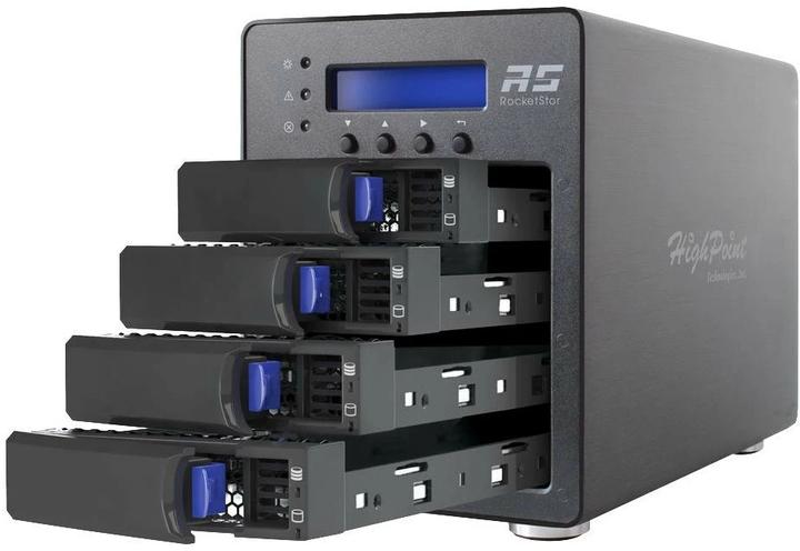 Produktbild HighPoint RAID-Controller SSD6540 4-Bay U.2 NVMe RAID Storage Solution