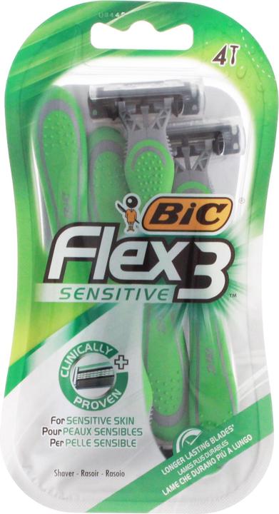 Bic Flex-3 Sensit Blister 3+1 Einheit