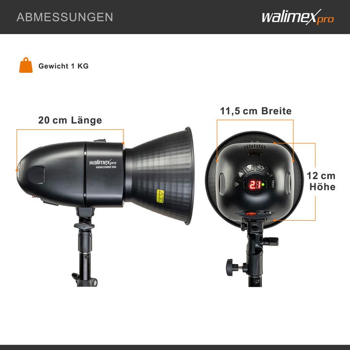 Image du produit Walimex pro Newcomer 300 II Set Single (300 W, Set)