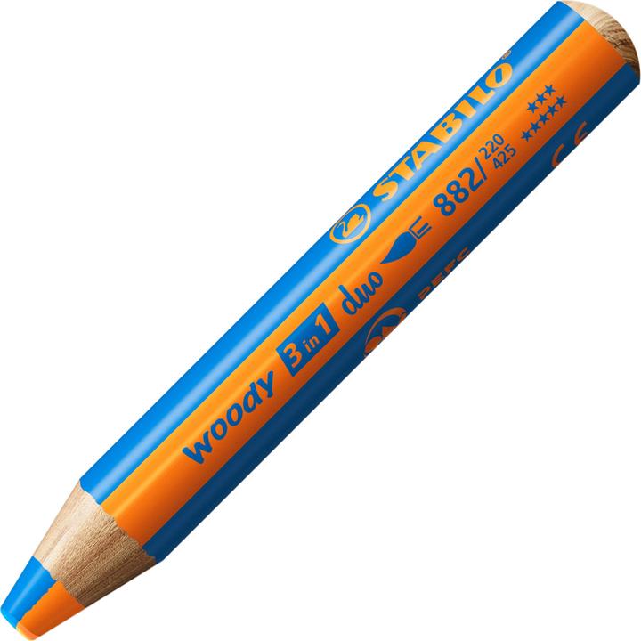 Immagine prodotto STABILO Woody 3 in 1 Duo (Arancia, Blu, 1 x)