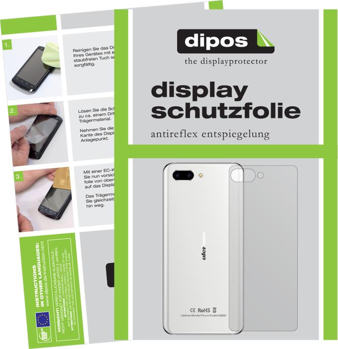Produktbild Dipos Displayschutzfolie Antireflex (6 Stück, Ulefone T2 Pro)