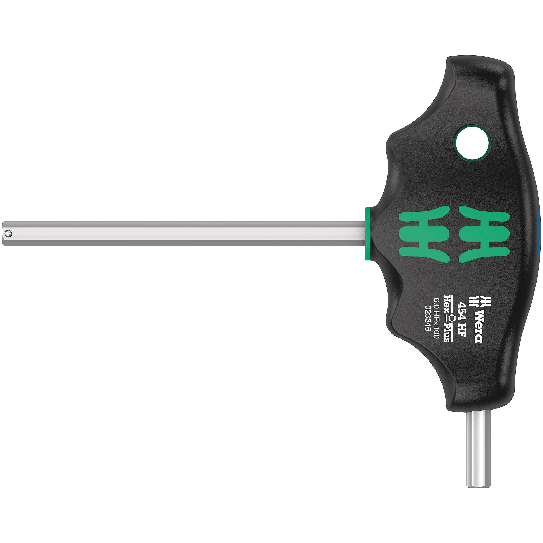 Wera, Sechskantschlüssel, 454 Hex-Plus HF 6 x 100 mm