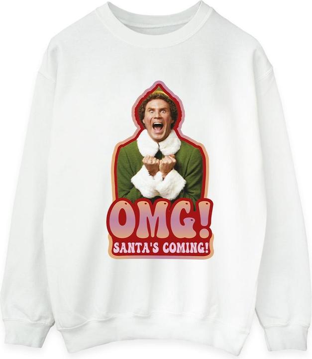 Produktbild Elf Santa's Coming Sweatshirt (L)