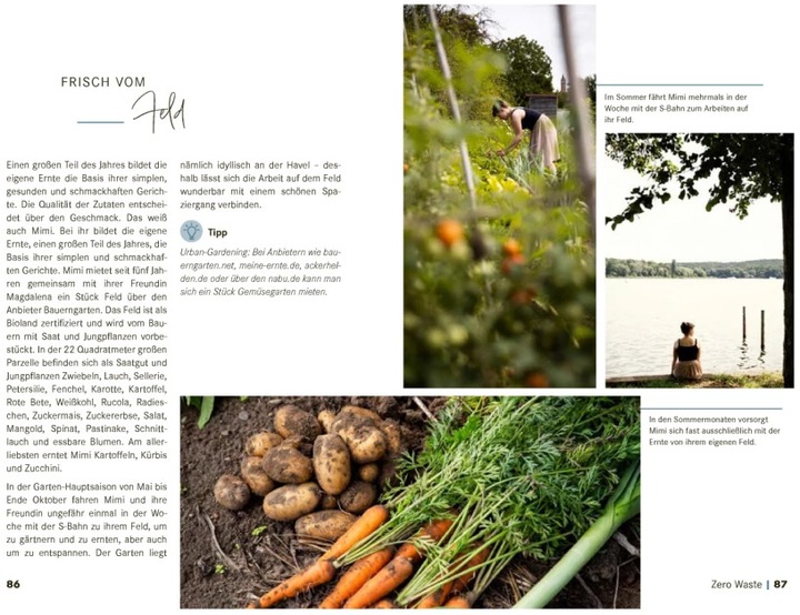 Actual product image Einfach leben, einfach kochen! (German, Lina Jachmann, 2023)